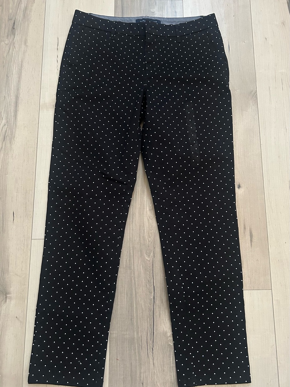 Tommy Hilfiger Black Polka Dot Pants